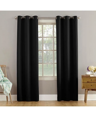 Sun Zero Tabbey Room Darkening Grommet Curtain Panel