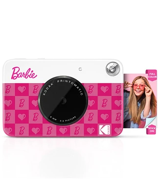 Kodak Barbie x Printomatic 2x3 Instant Print Camera, 5MP Portable Instant Camera