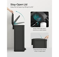 Slickblue Large Gallon Garbage Can for Efficient Waste Management and Home Cleanliness