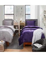 Coma Inducer Thicker Than Thick Comforter Set - Standard Plush Filling - Parachute Purple