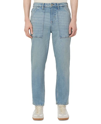 Frank And Oak Men's Relaxed-Fit Utility-Pocket Jeans