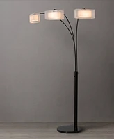 Nova of California Amarillo 84" 3 Light Switch Arc Floor Lamp