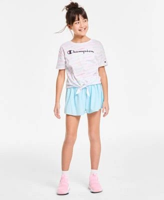 Champion Big Girls Meet Greet T Shirt Woven Shorts