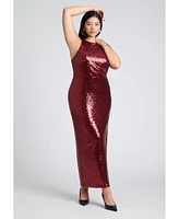 Eloquii Plus Sequin Maxi Dress