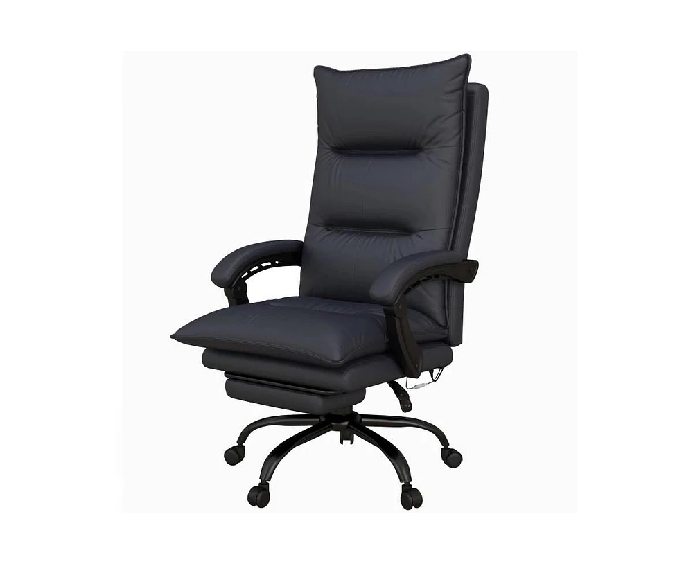 Slickblue Double Padded Executive Massage Heated Office Chair Comfort & Relaxation