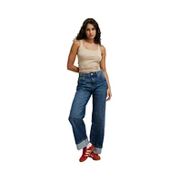 Cotton On Women's Loose Cuff Jean