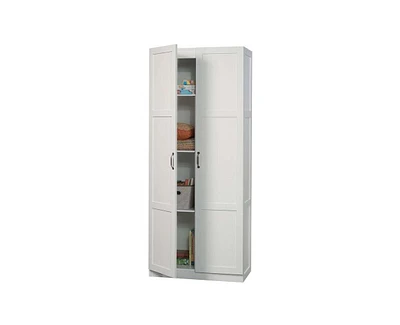 Slickblue Wardrobe Storage Cabinet with 4 Shelves and Panel Doors