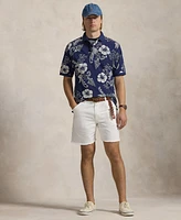 Polo Ralph Lauren Men's Big & Tall Hibiscus-Print Mesh Shirt