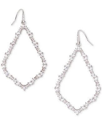 Kendra Scott Crystal Open Frame Statement Earrings