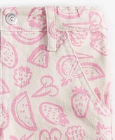 Epic Threads Toddler Girl Berry-Print Jeans, Exclusively at Macy's