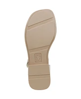 Naturalizer Women's Brandy T-Strap Stacked Low Block Heel Sandals