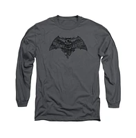 Batman V Superman Men's Vigilante Justice Long Sleeve Adult Tee / T-Shirt