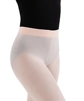 Capezio Toddler Footless Tight w Self Knit Waist Band