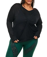 Adore Me Plus Mallory Long Sleeve Active Top