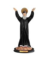 Fc Design "2-pc Gift Set" 12"H St. Charbel Makhlouf Statue Holy Figurine Statue Ornament Home Room Office Decor and Perfect Gift Ideas for Housewarmin