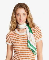 Steve Madden Diamond Pattern Satin Square Scarf