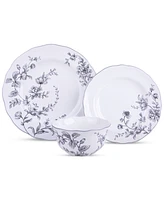 222 Fifth Bellamy Porcelain 12 Pc. Dinnerware Set, Service for 4
