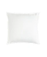 Anaya Home White Fringe So Soft Linen Pillows