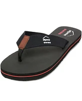 Alpine Swiss Mens Flip Flops Beach Sandals Eva Sole Lightweight Comfort Thongs