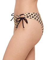 Salt + Cove Juniors' Floral-Print Side-Tie Bikini Bottoms, Exclusively at Macy's