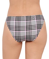 Salt + Cove Juniors' Plaid Hipster Bikini Bottoms, Exclusively at Macy's