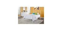 Slickblue Platform Bed with Headboard - Modern and Sleek Bed Frame with Built-in Support