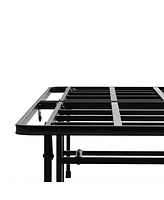 Slickblue Heavy Duty Steel Bed Frame Platform Sturdy Construction for All Mattresses