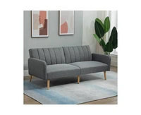 Slickblue Modern Mid-Century Sleeper Sofa Bed - Stylish Convertible Couch for Living Room