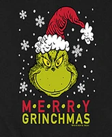 Airwaves Men's The Grinch Merry Grinchmas Long Sleeve Fleece