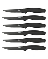 Oster Slicecraft 14 Piece High Carbon Stainless Steel Knife Block Cutlery Set - Black