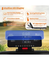 Gymax 3HP Walking Running Jogging Exercise Machine App Control Folding Treadmill
