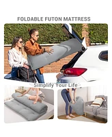 gaomon Japanese Floor Mattress Twin, Portable Futon Mattress Thicken Sleeping Mattress, for Camping & Guest Room