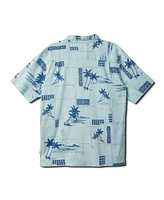 Quiksilver Waterman Men's Island Magic Woven Shirt