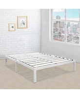 Slickblue Durable Heavy Duty Metal Platform Bed Frame with Sturdy Construction