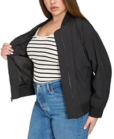 Levi's Trendy Plus Lightweight Zip-Front Bomber Jacket