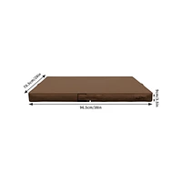 Bingopaw L Shape Microfiber Silicone Leather Washable Pet Dog Bed Foldable Large Sleeping Pad Mat