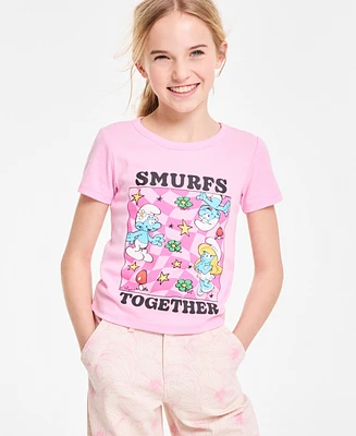 Epic Threads Little & Big Girls Smurfs Baby T-Shirt, Exclusively at Macy's