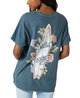 O'Neill Juniors' Peaceful Moment Hawaiian Graphic T-Shirt