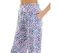 Roudelain Women's Printed Jogger Pajama Pants