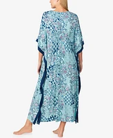 Ellen Tracy Women's Soft Shirring V- Neck Caftan