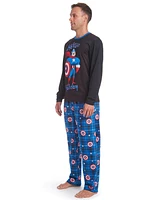 Avengers Boys Marvel Spider-Man Pajama Shirt and Pants Sleep Set