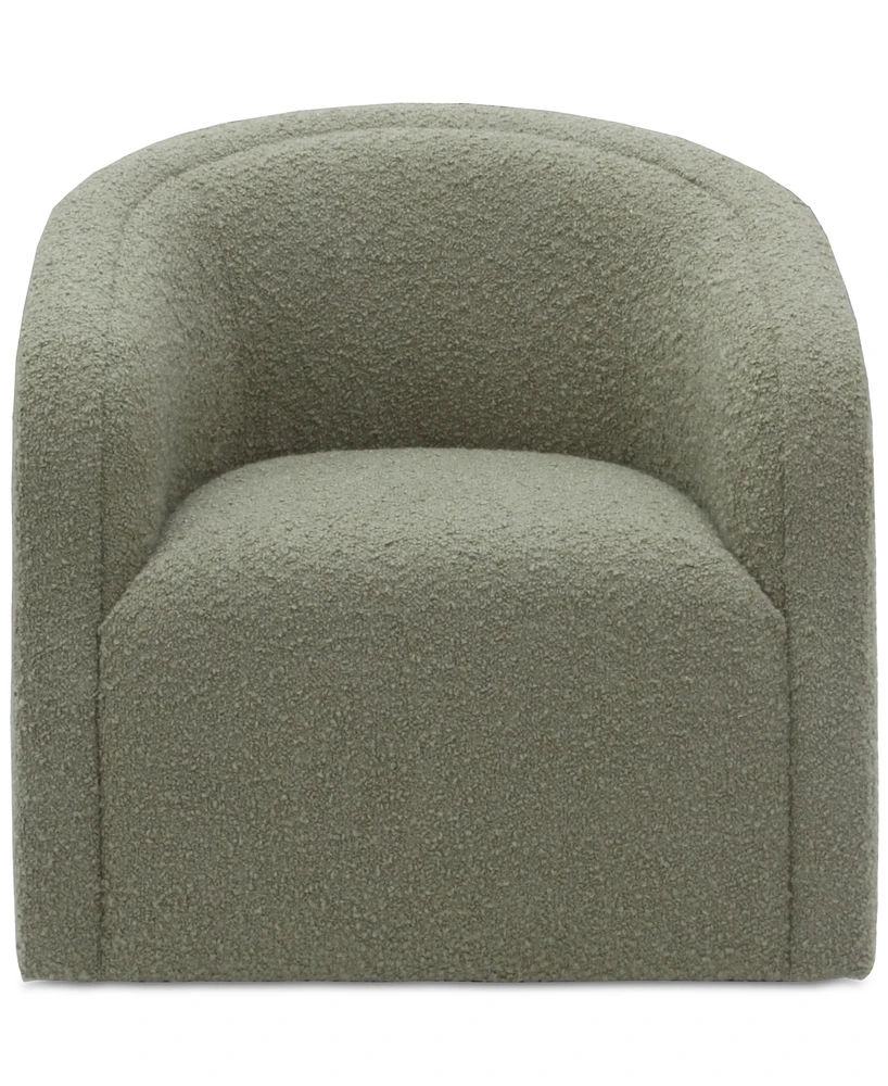 Reiter Fabric Accent Swivel Chair, Exclusively at Macy's