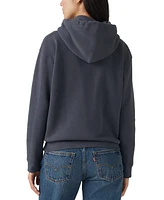Levi's Women's Graphic Drawstring Pouch-Pocket Hoodie