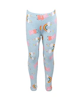 Peppa Pig Toddler Girls Peplum T-Shirt and Leggings Outfit Set