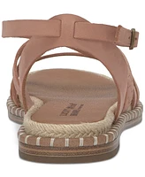 Lucky Brand Women's Kielly Strappy Whipstitch Flat Sandals