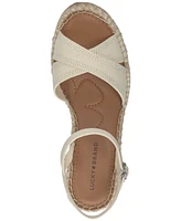 Lucky Brand Women's Candyr Espadrille Wedge Sandals