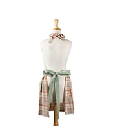Design Imports Thankful Autumn Wreath Printed Apron