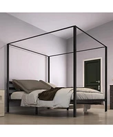 Slickblue Modern Four Poster Canopy Bed