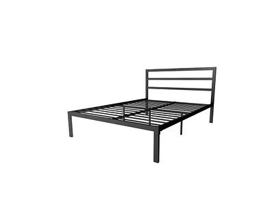 Slickblue Metal Platform Bed Frame with Headboard Included