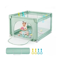 Comomy Small Baby Playpen Activity Center Play Yard Indoor Outdoor 36"x 36"